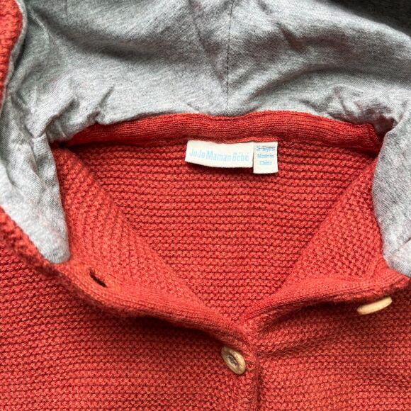 JoJo Maman Bébé Cozy Fox Cardigan, size 5-6 yrs - Picture 5 of 6